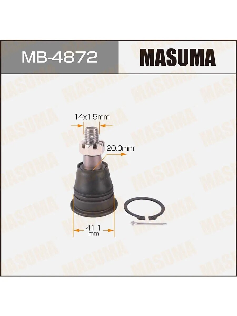 Шаровая опора для а/м Nissan Maxima (A32) 95-00, Cefiro, арт. MB4872