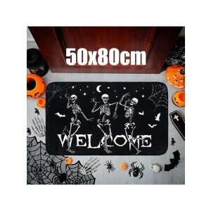 Коврик придверныйx80 см 3d-эффект черный