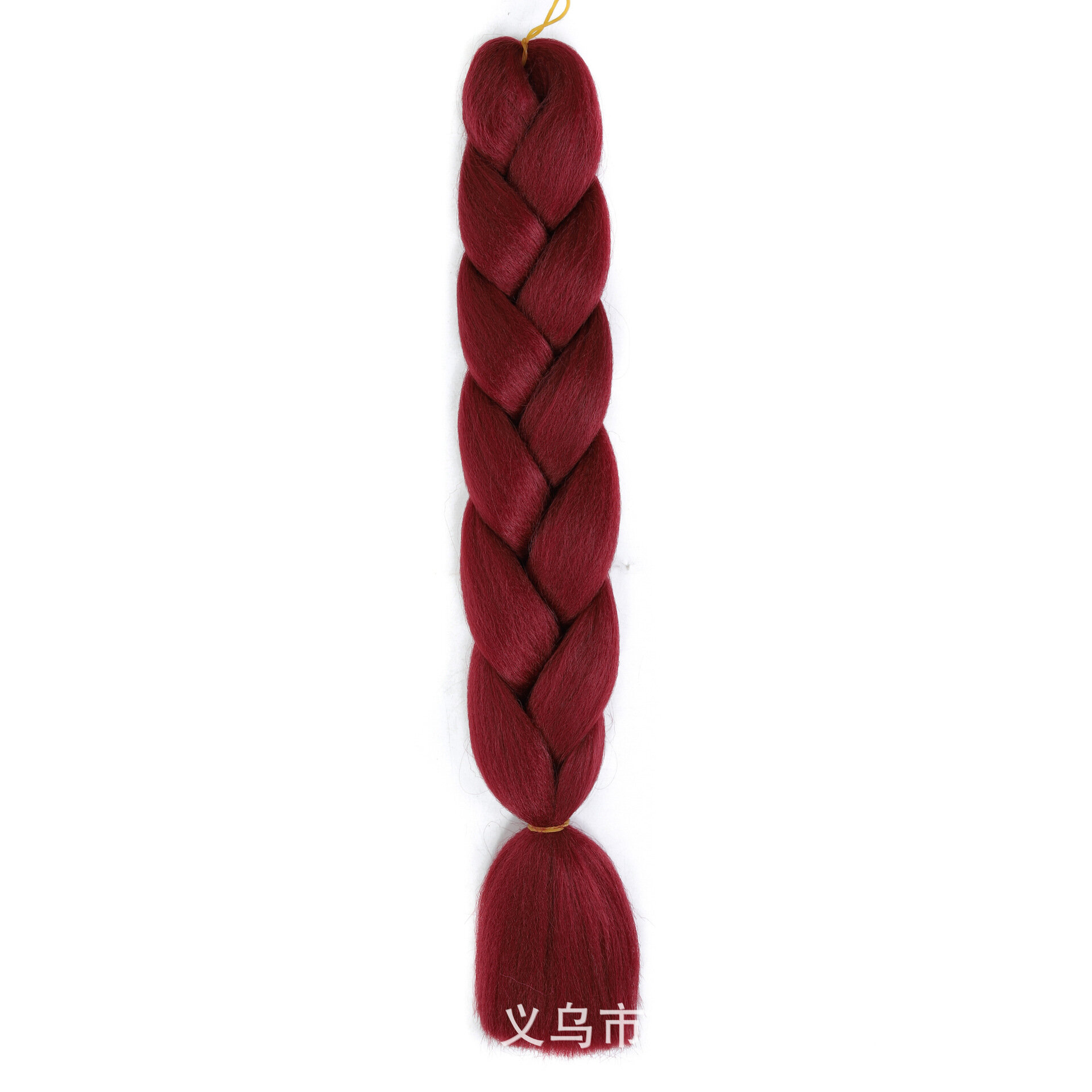 Синтетические накладки Jumbo Braid афро фальшивые локоны косы цветные Бордовый A19