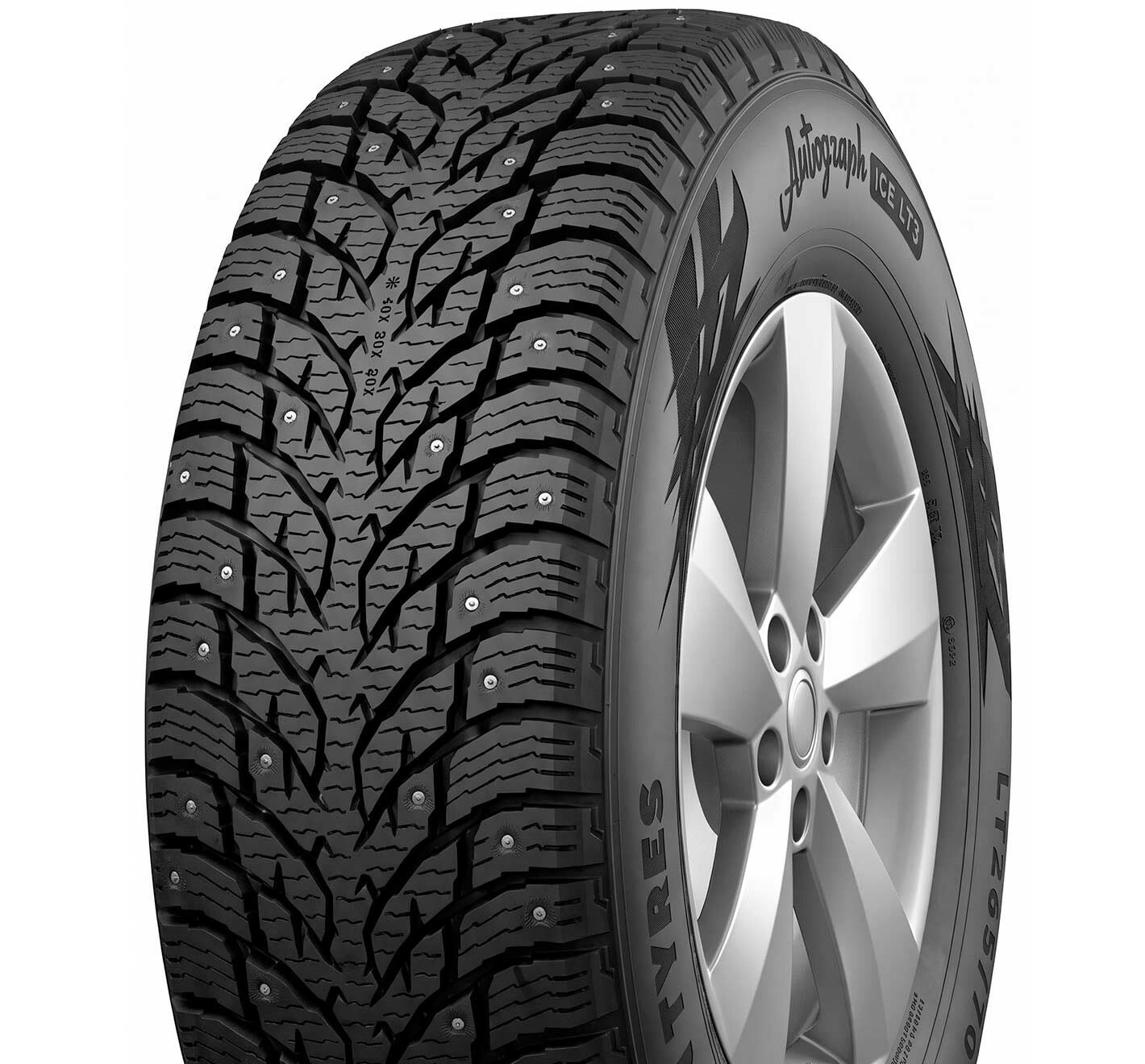Автошина Ikon 245/75 R16 Autograph Ice LT3 120/116Q Шипы