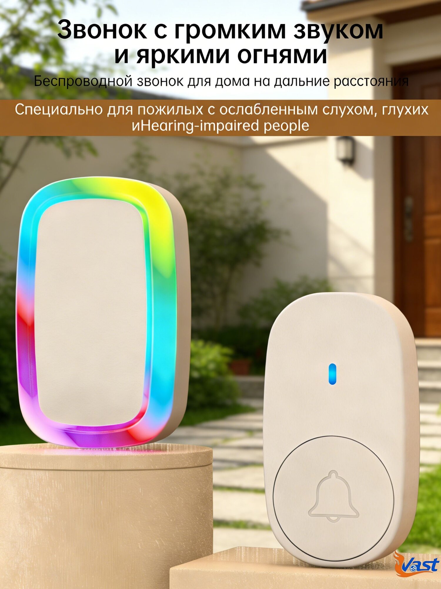 Звонок дверной IP55