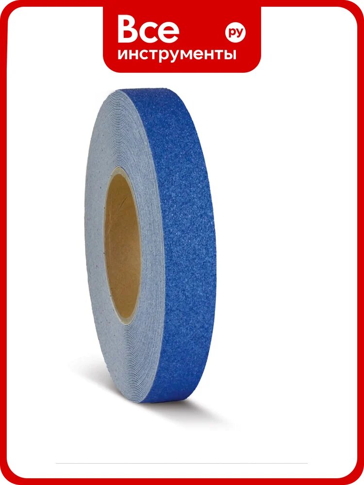 Противоскользящая лента Mehlhose GmbH цвет синий, 25 мм х 18,3 м M1BR025183