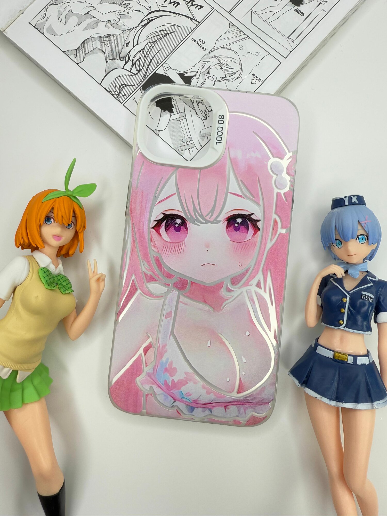 Чехол-Накладка для смартфона Apple iPhone 15, материал силикон, цвет белый