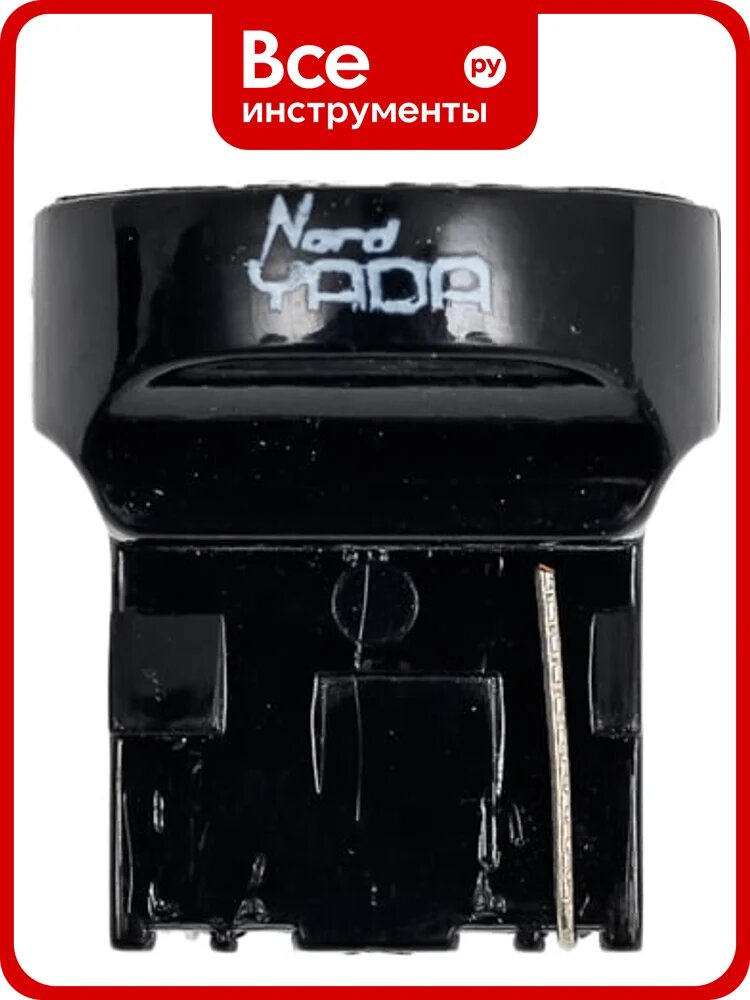 Светодиод Nord-Yada 12V T20 -7440 (9SMD) W21W белый 0.52W 32.4lm (габар. стоп. сигн д/яп. авт) 2 шт. 901981