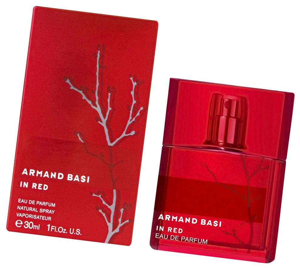 Парфюмерная вода для женщин красная Армани Ин Ред 30 мл - Armand Basi In Red Eau De Parfum