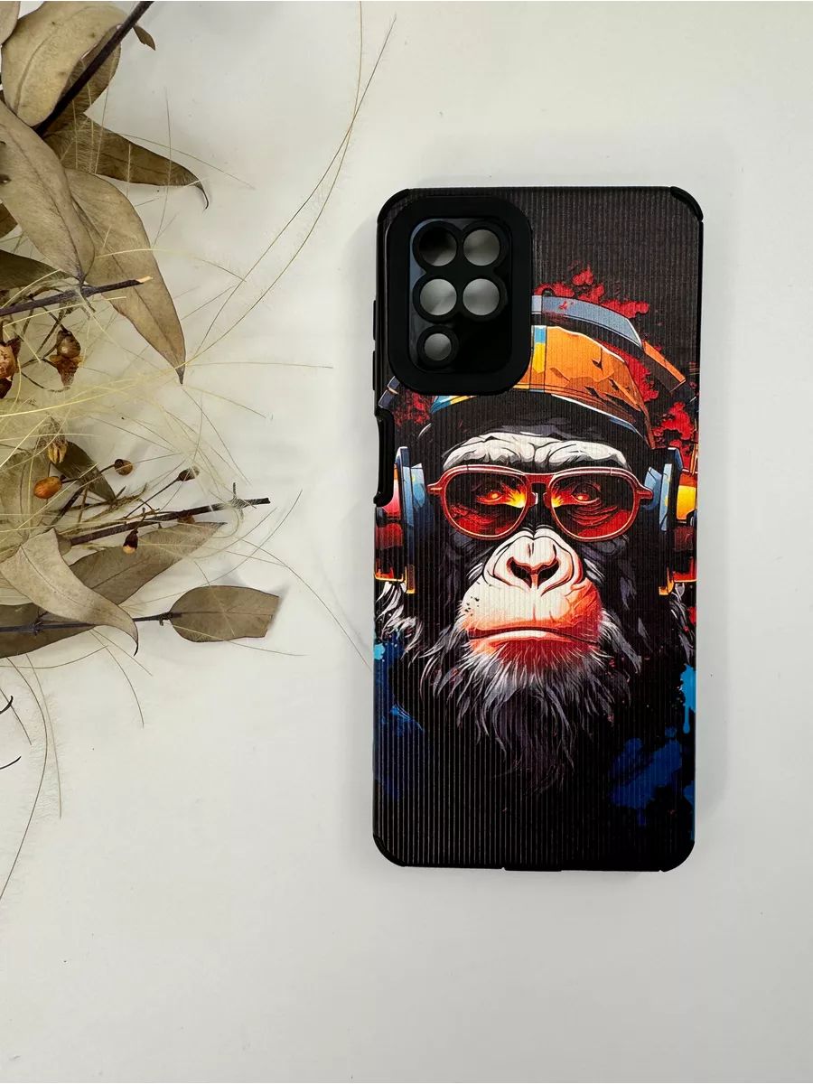 Чехол-Накладка для смартфона Samsung Galaxy A12, материал силикон, цвет черный