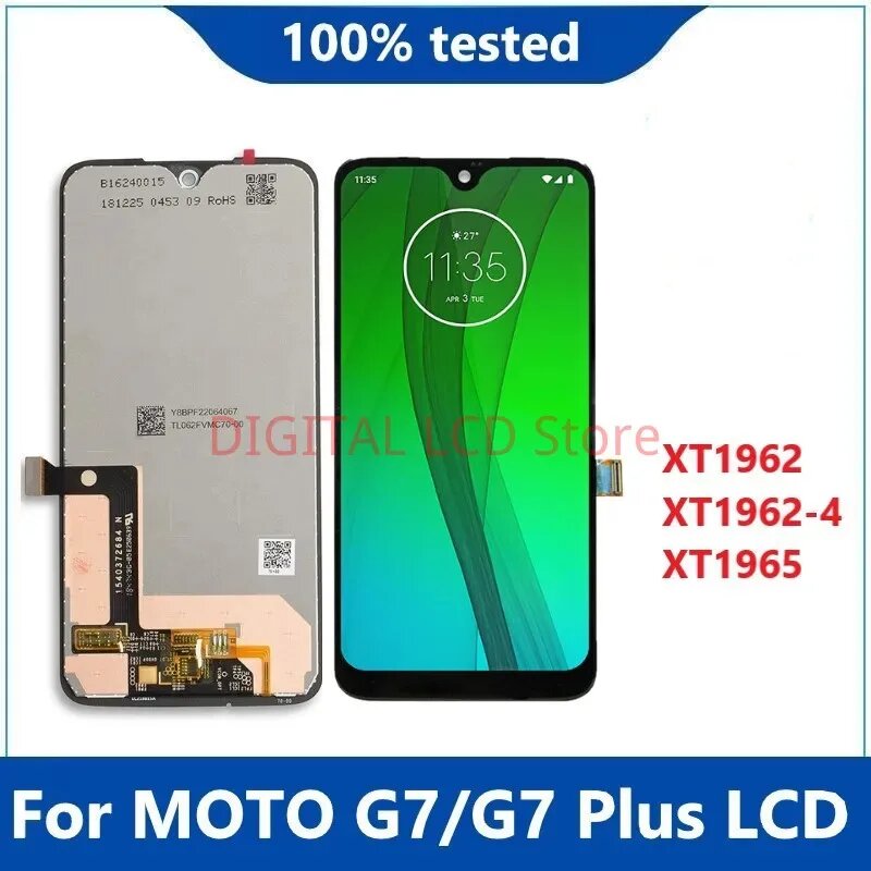 ЖК-дисплей Motorola MOTO G7 LCD 6.2"