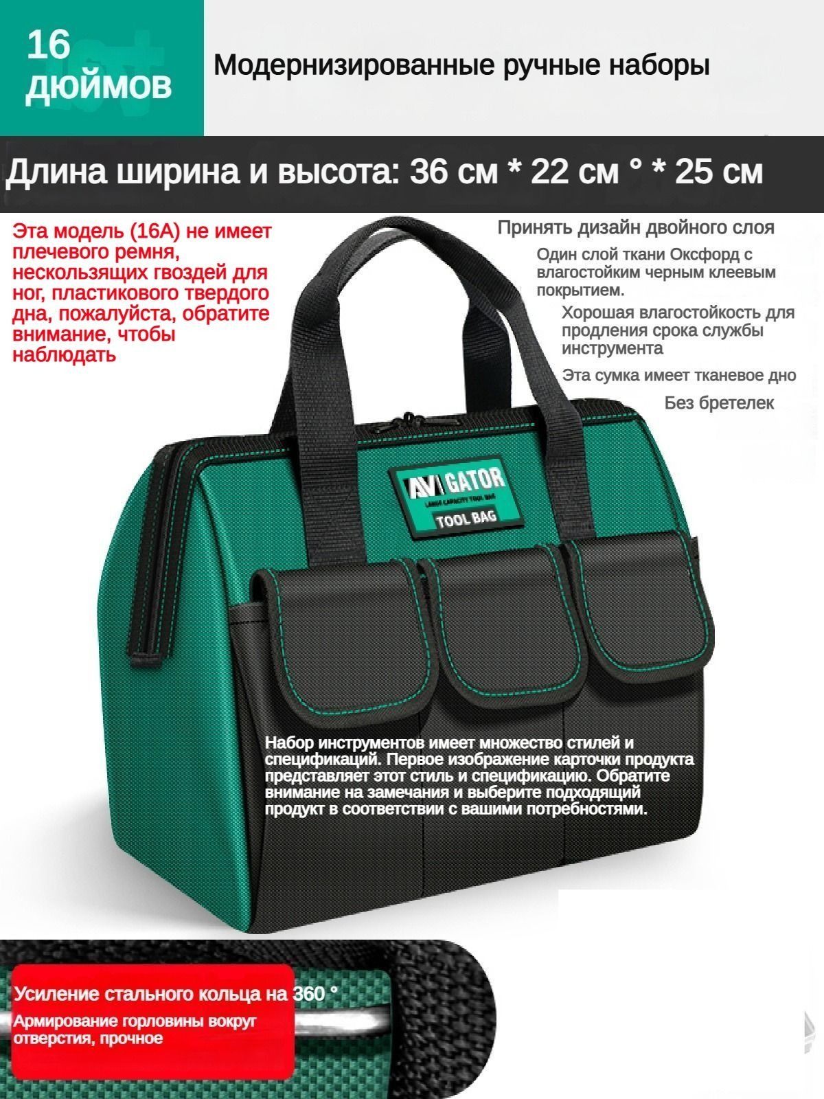 Складная сумка для садовых инструментов, водонепроницаемая многоотсековая сумка, ручная/плечевая, для дачи и огорода