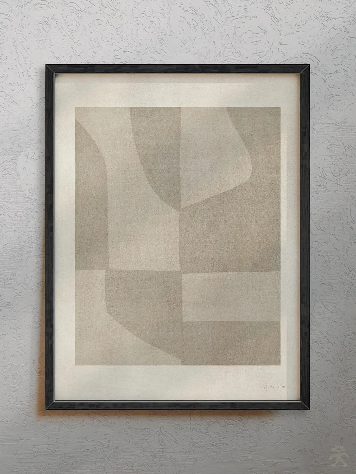 Интерьерный постер "Flower in frame" в стиле pinterest, формата 30x40 см.