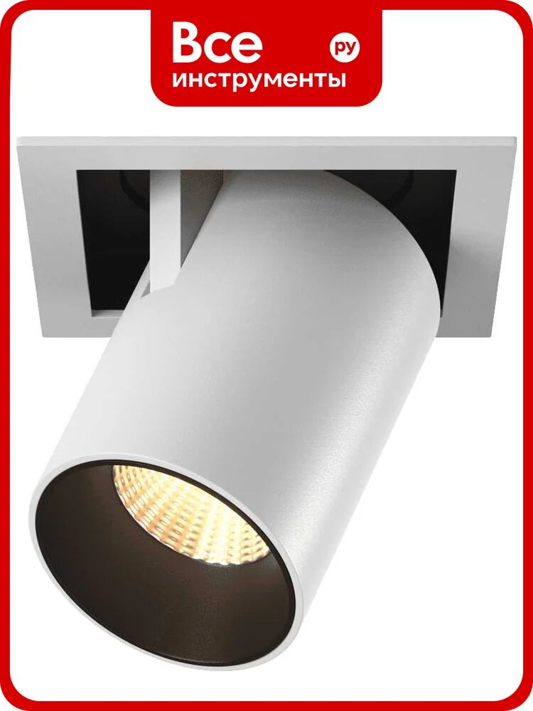 Встраиваемый одинарный led светильник DesignLed gl 7117-1/12w 12 w 4000k SPL-SQ1-12-NW
