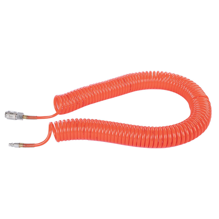 Шланг пневматический спиральный 15м, 1/4 (f) - 1/4 (m), pu arnezi r750 (ARNEZI R7502012)