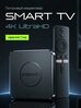 Смарт ТВ приставка Android TV для телевизора с 8 ГБ оперативной памяти и 128 ГБ встроенной памяти