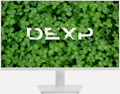 Изображение товара 23.8" Монитор DEXP DF24N1, IPS 1920x1080, 100 Гц, HDMI, VGA, белый