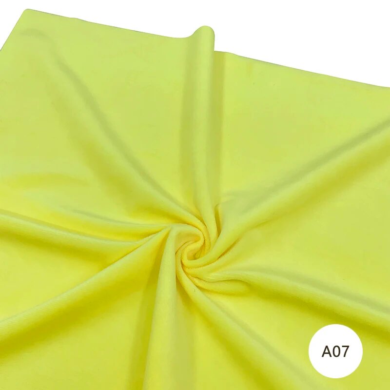 Желтая ткань A07