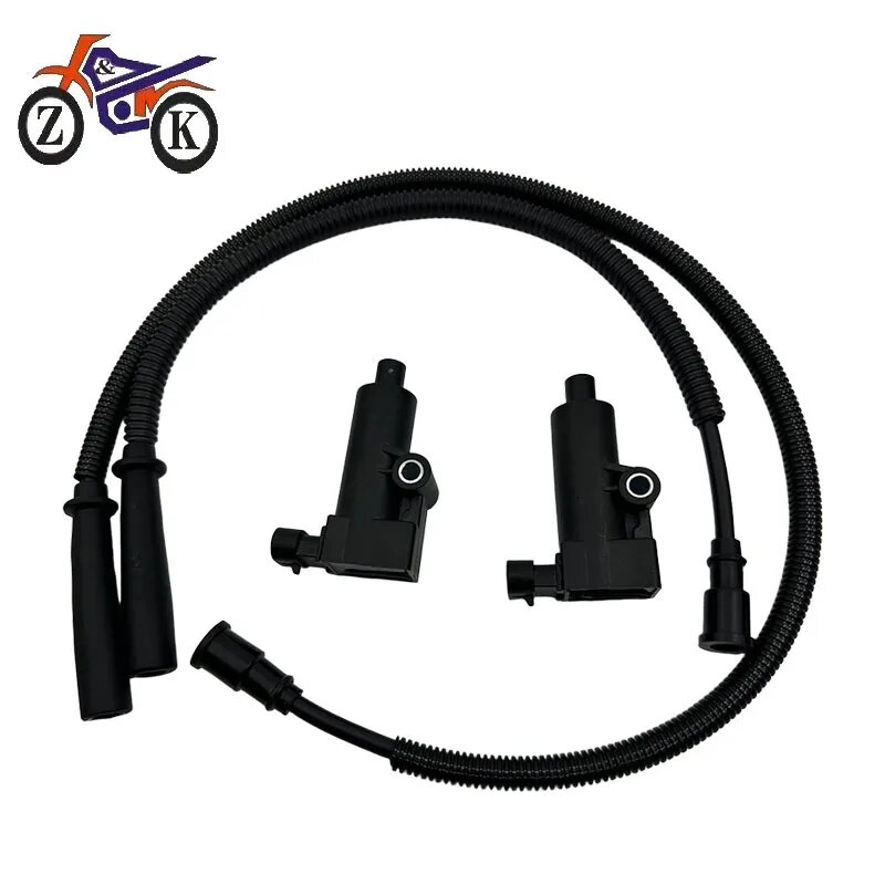 1 комплект мотоциклетной катушки зажигания для CFMOTO 800 X8 U8 Z8 800EX 800XC 850 X8H. O. 0800-178000 0800-179100 Для катушек с круглыми штекерами Delphi