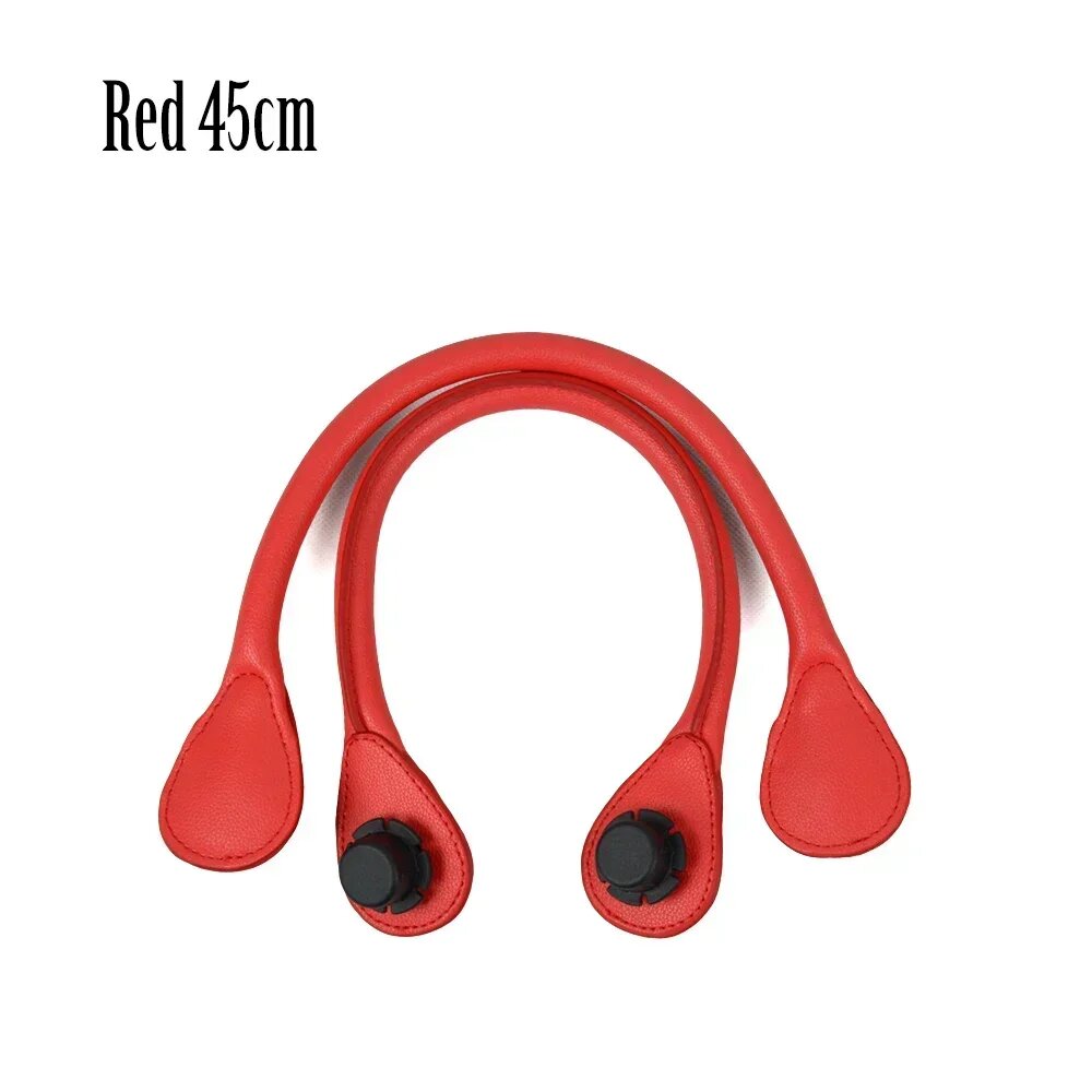 Красные ручки для сумки Obag 45 см