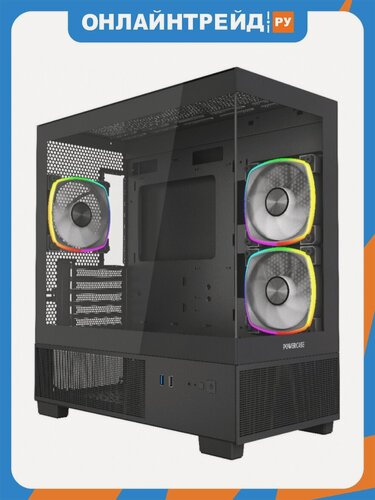 Изображение товара Корпус Powercase Vision Micro M3B, черный (CVMMB-A3)