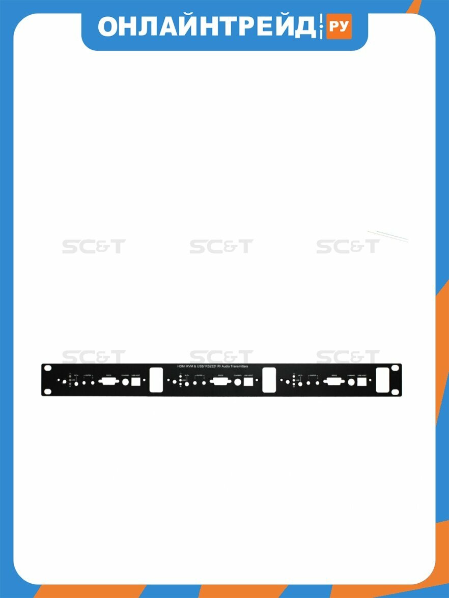 Монтажная панель 19"(1U) Sc&t TPN003BT