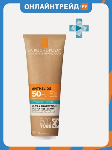 Изображение товара Увлажняющее молочко для лица и тела LA Roche-posay SPF 50+, 250 мл