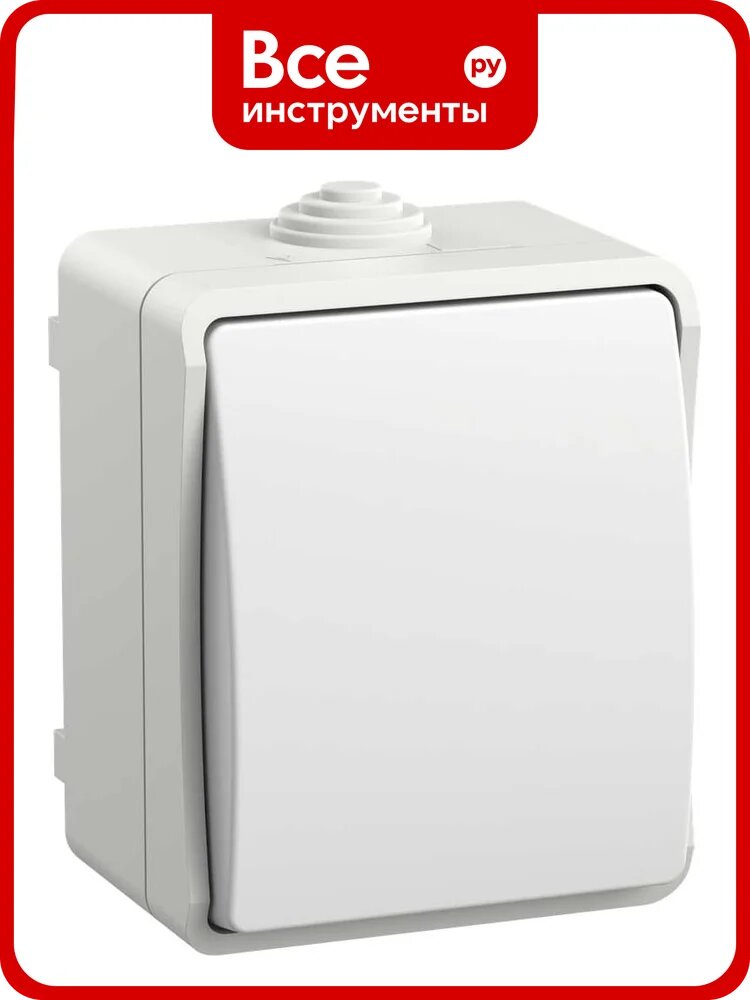 Выключатель IEK FORS кноп. о/у IP54 ВСк20-1-0-ФБ бел. EVS13-K01-10-54-DC