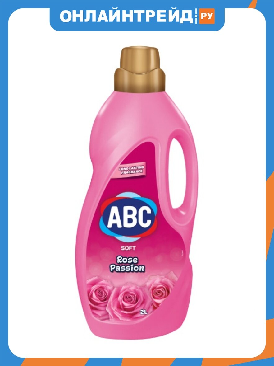 Кондиционер для белья Abc Розы страсти, 2 л — фото 1