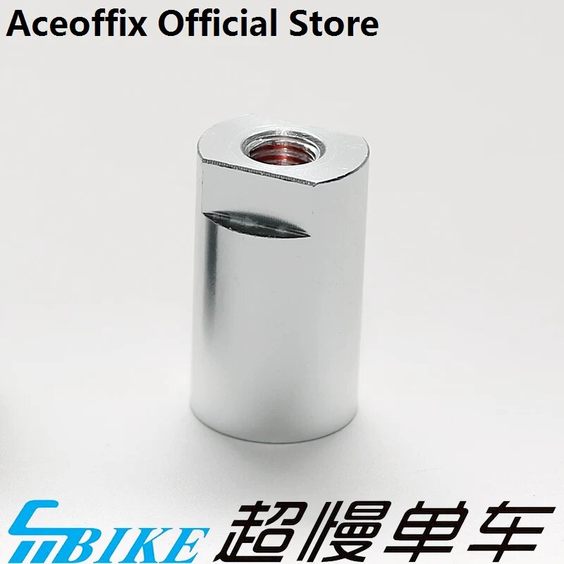 Aceoffix компактная складная велосипед с передней вилкой, магнитным педальным замком, алюминиевой быстросъемной