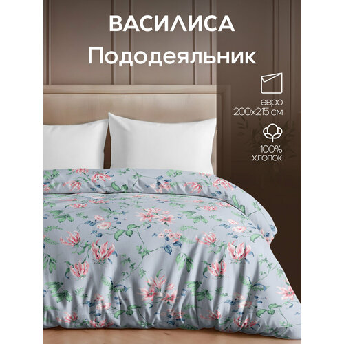 фото Пододеяльник василиса евро 200х215 см, перкаль, хлопок 100%, ностальгия