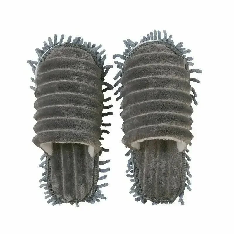 Слипоны для уборки пола, серые, M (38-41)