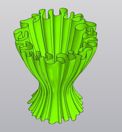 Ваза "букет", 3D-печать, 3DOPRU арт. VASE-3DT-895eea475347
