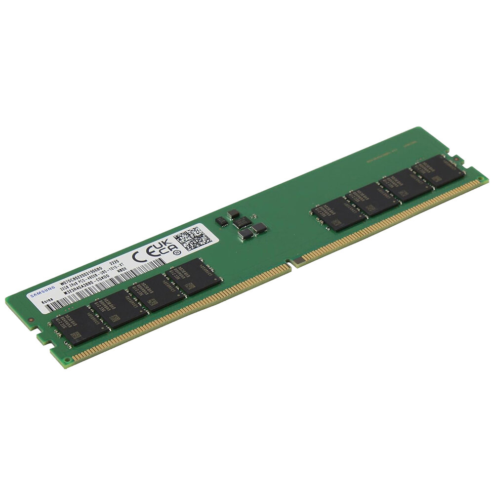 Модуль памяти 32GB Samsung DDR5 4800 UDIMM Desktop Non-ECC, CL40