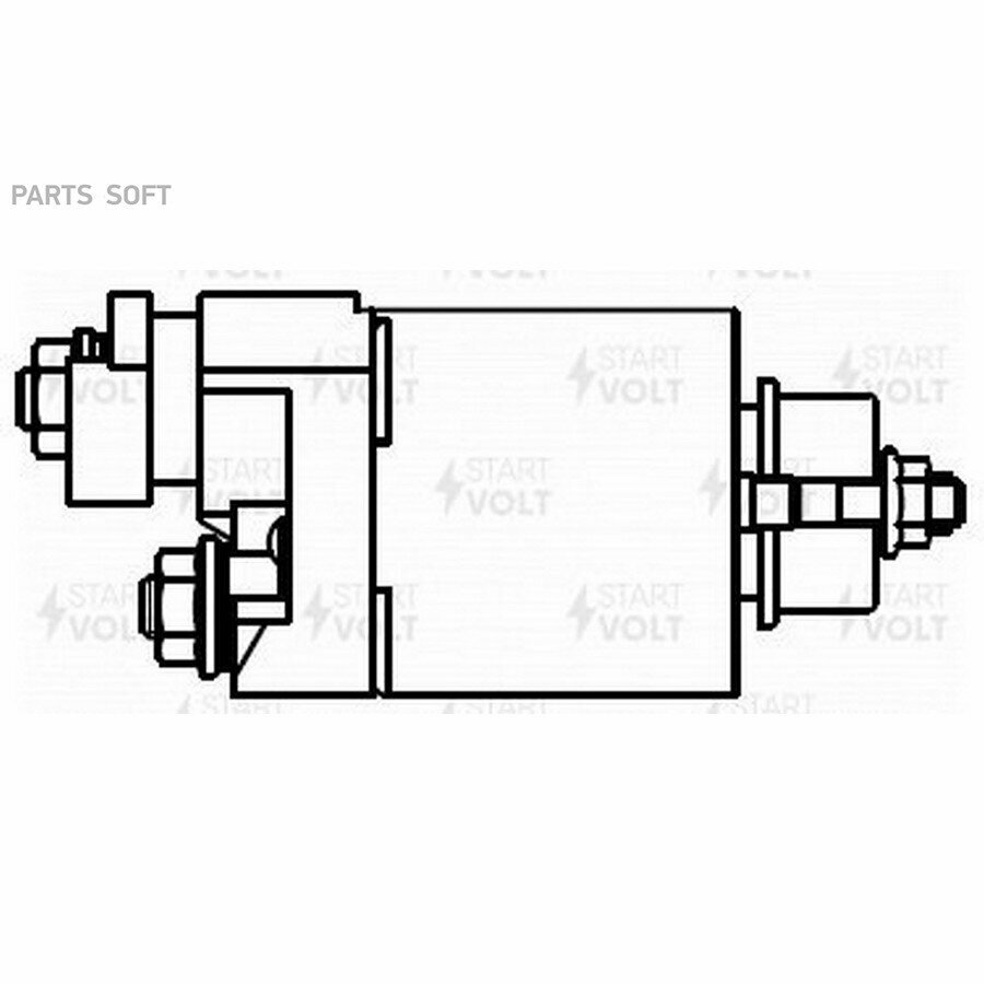 Реле стартера втягивающее Honda CR-V 95- 2.0i MT StartVolt STARTVOLT VSR2309 | цена за 1 шт