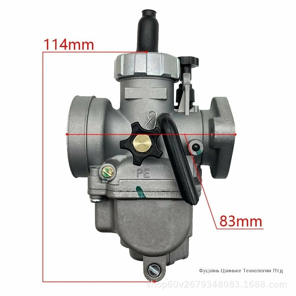 Карбюратор мотоцикла PE24FL Flange NSR125 KX80 KX100 KX125 Модифицированный карбюратор