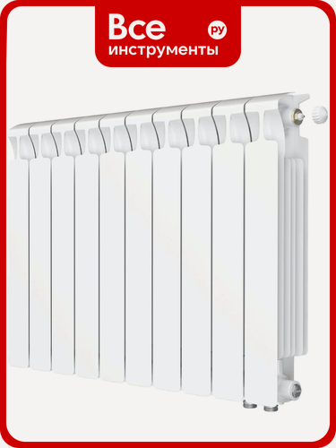 Изображение товара Биметаллический радиатор RIFAR MONOLIT Ventil 500 10 секц. нижн. прав.