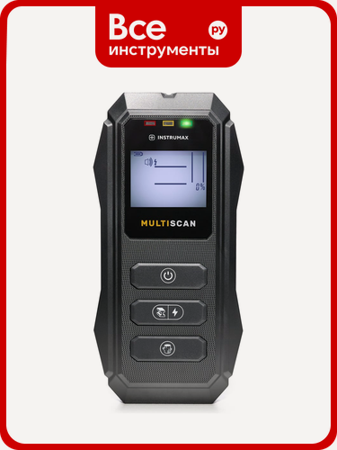 Изображение товара Детектор скрытой проводки INSTRUMAX Multiscan IM0168 датчик для поиска электропроводки, металлических и деревянных
