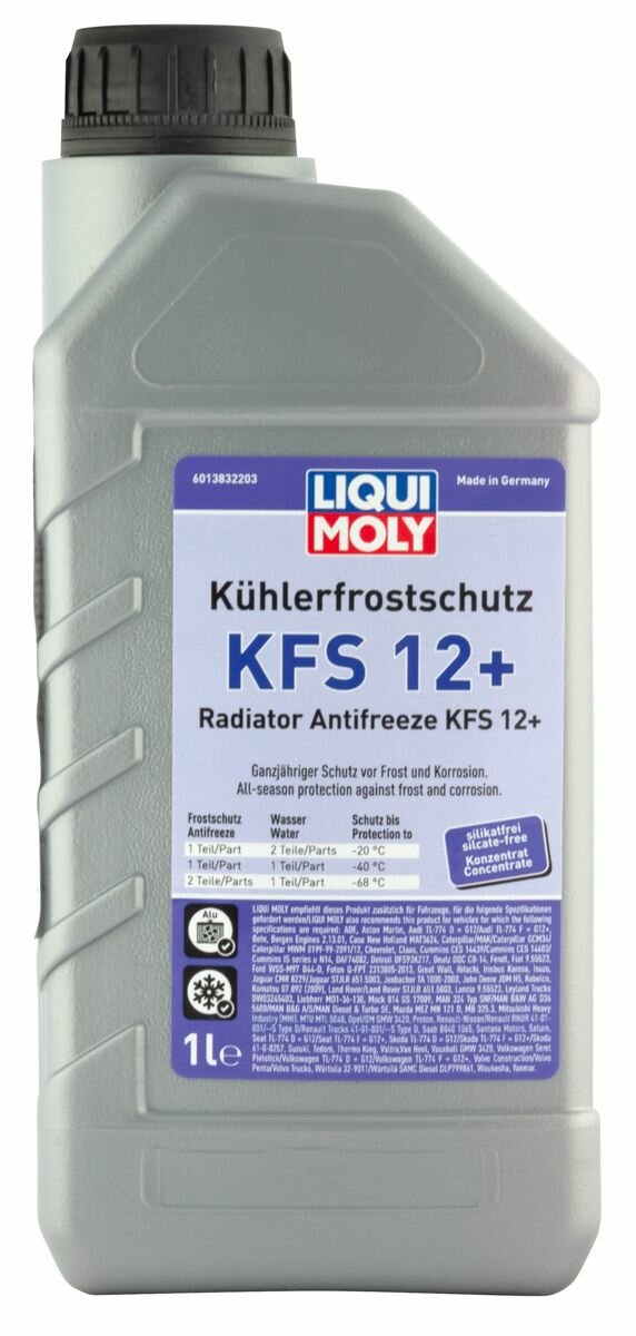 LiquiMoly Антифриз-концентрат Kuhlerfrostschutz KFS 12+ (1л), 21145