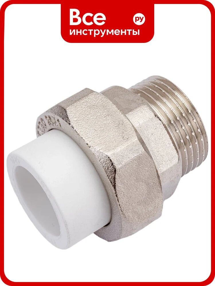 Комбинировання разъемная муфта TEBO PPR 25x1" НР 015020906