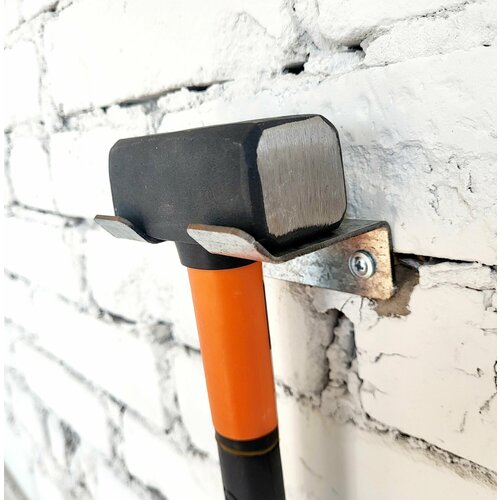 Настенный держатель для инструментов из оцинкованной стали 2 шт.