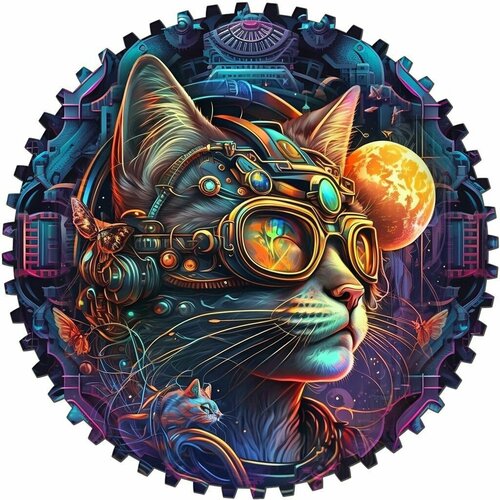 Деревянный пазл BoberBox 