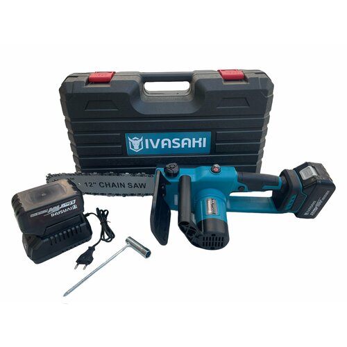 Цепная бесщеточная пила 12 с двумя аккумуляторами 18В 12000₽