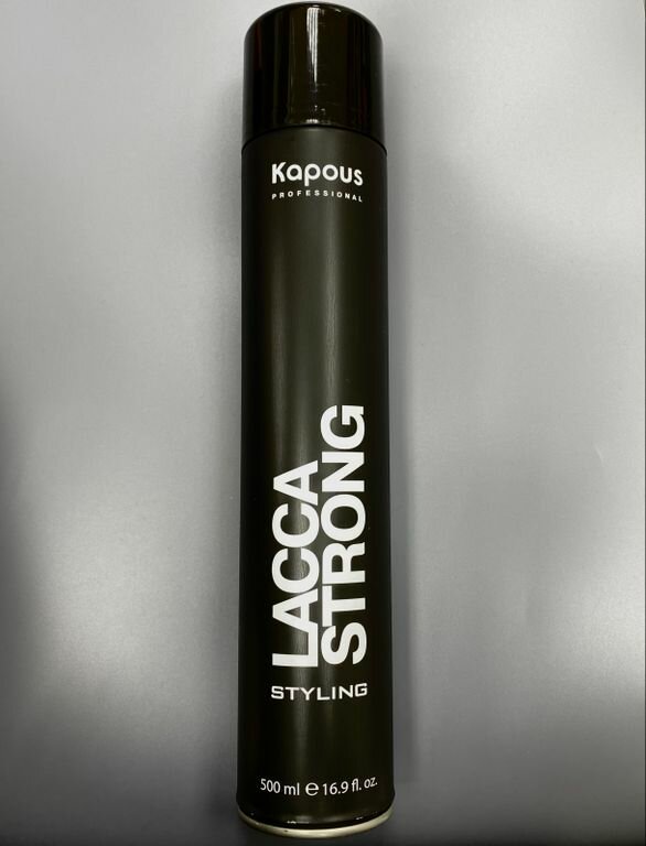Kapous Лак аэрозольный для волос сильной фиксации серии Styling 500 мл