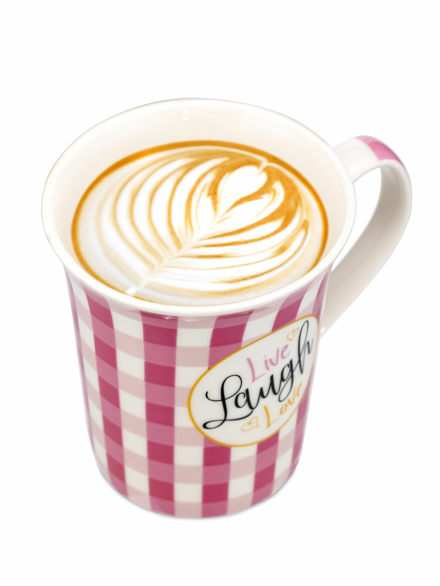 Кружка для чая и кофе керамическая объемом 350мл, с надписью — фото 1