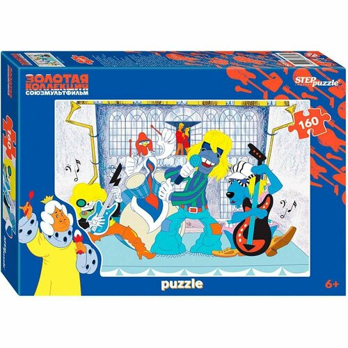 фото Пазл step puzzle 160 бременские музыканты. золотая коллекция степ /12/, 1 шт