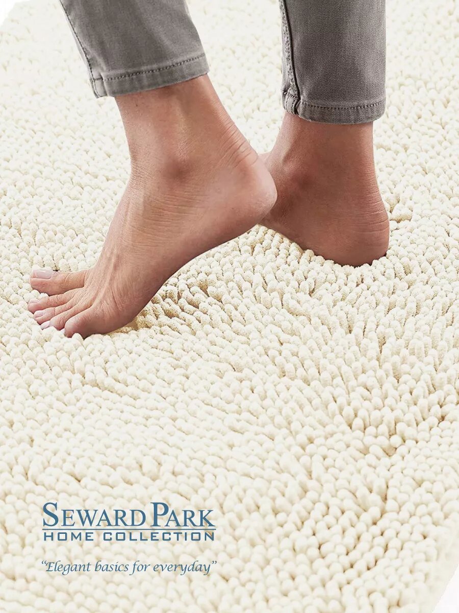 Коврик 70х120 см для ванной туалета спальни нескользящий универсальный