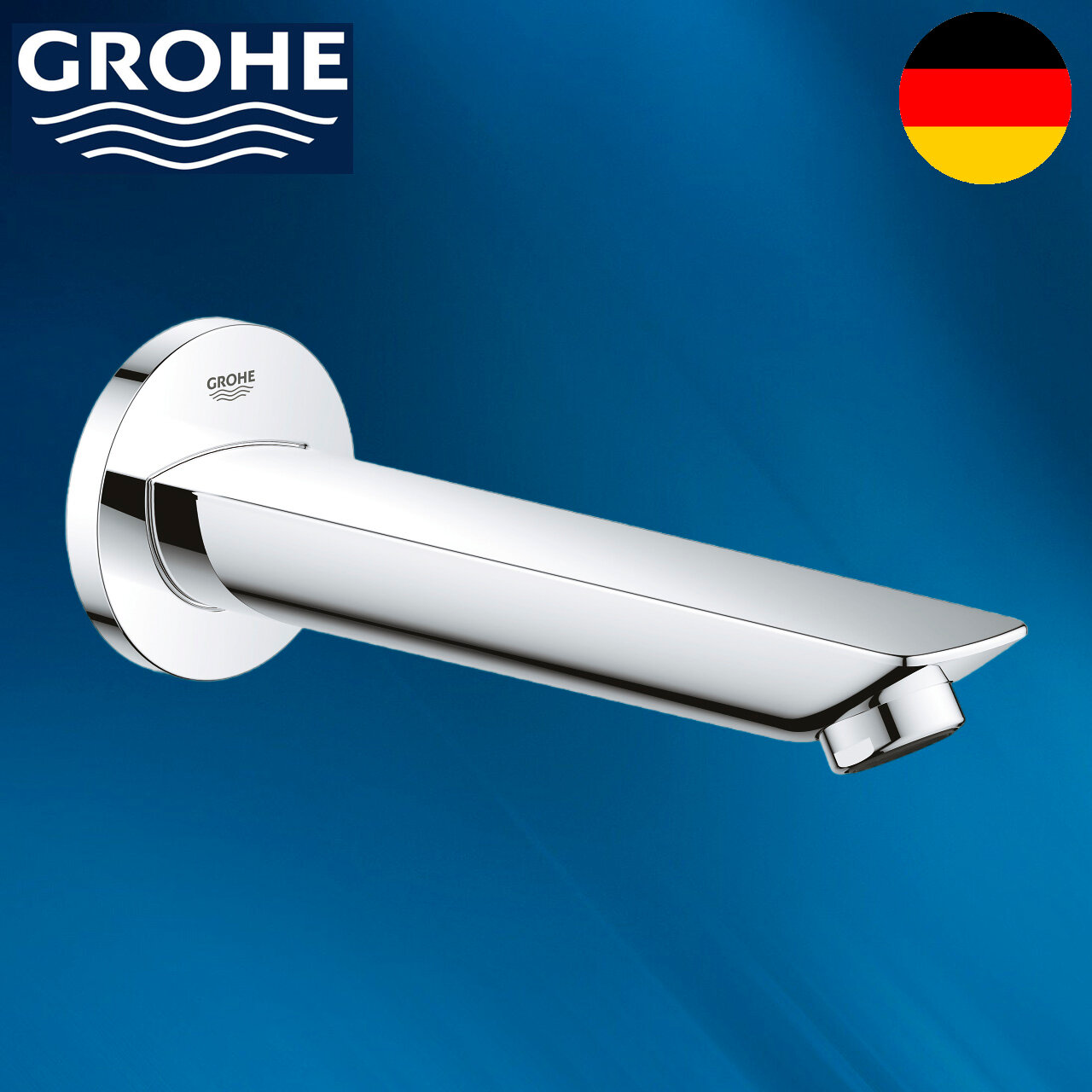 13255001 GROHE BauEdge New Излив для ванны цвет: хром