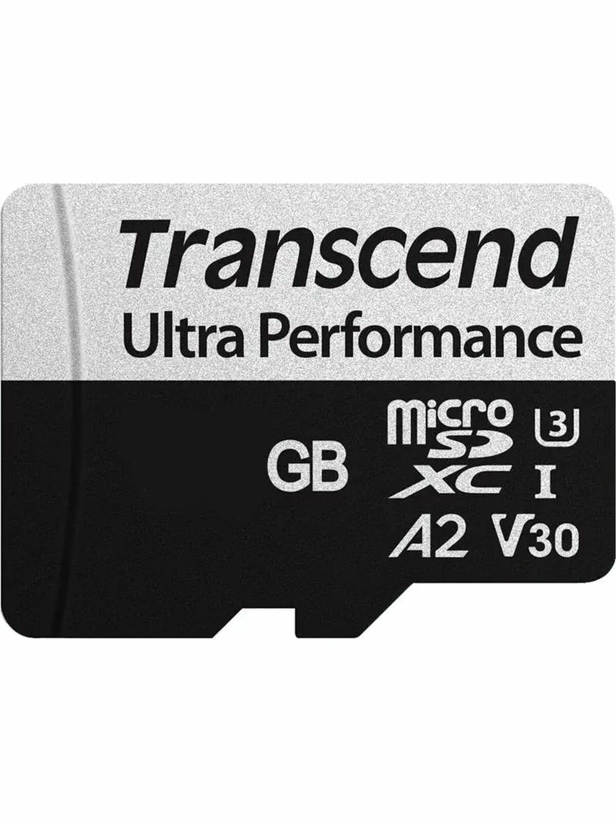 Карта памяти 64GB Transcend UHS-I U3 microSDXC w/adapter A2 Ultra Performance R/W:160/125 MB/s - фото №1