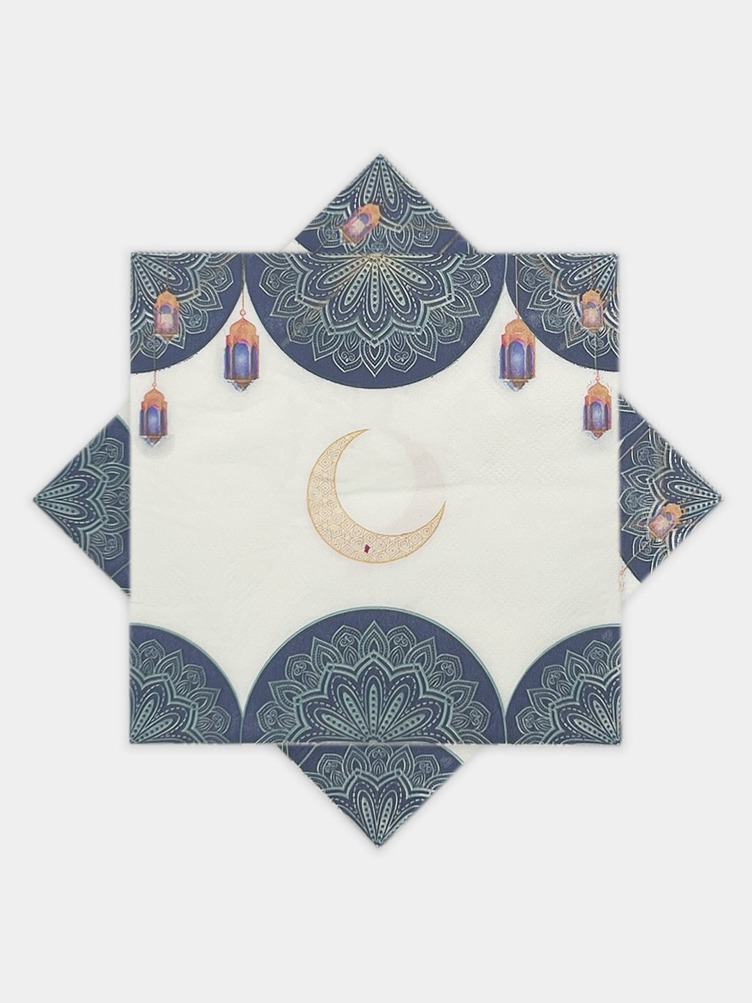 Салфетки для мусульманских праздников Ramazon Muborak Eid Muborak Коралловый