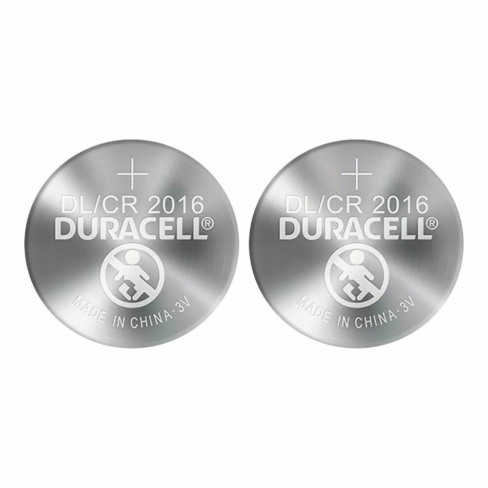 Элемент питания Duracell CR2016 BL2 (2 шт в упаковке)