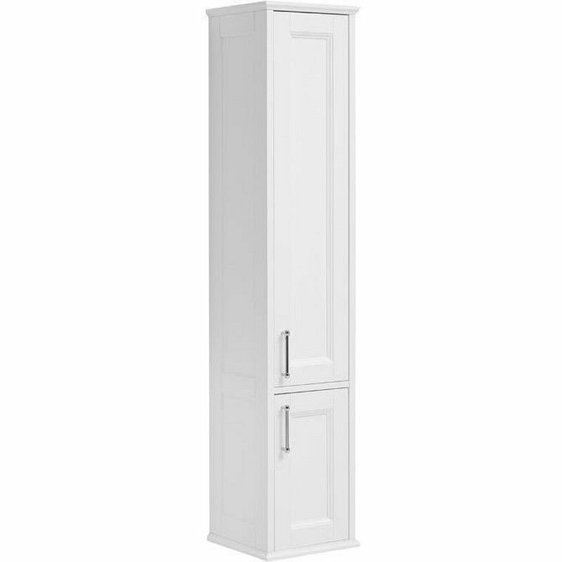 Шкаф-пенал Aquanet Бостон 36 L белый матовый