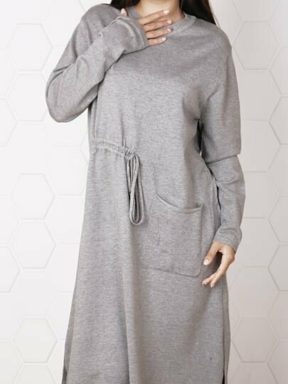 Туника , размер One Size, серебряный — фото 1