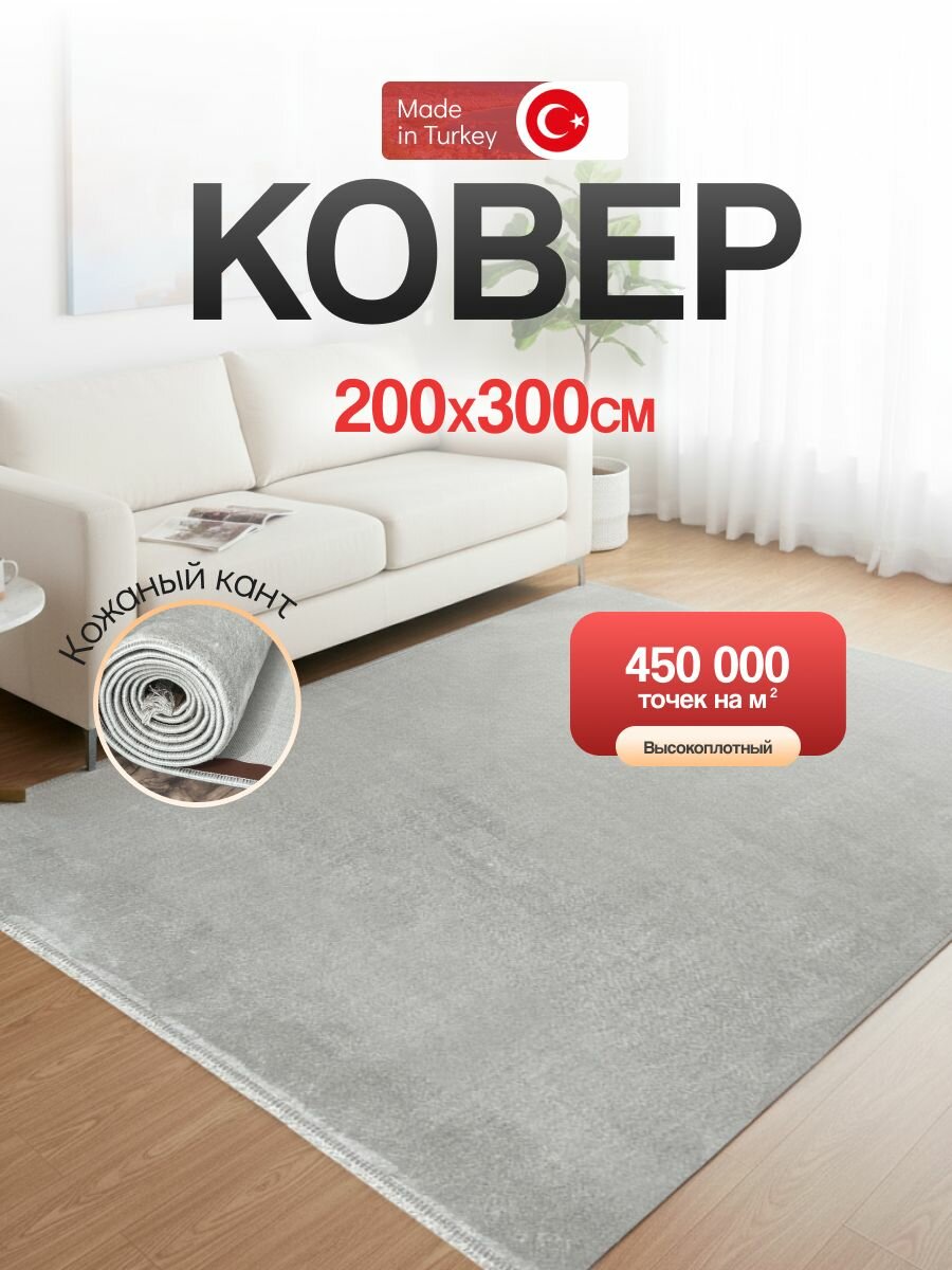 Ковер для комнаты на пол 200х300 см BARKS